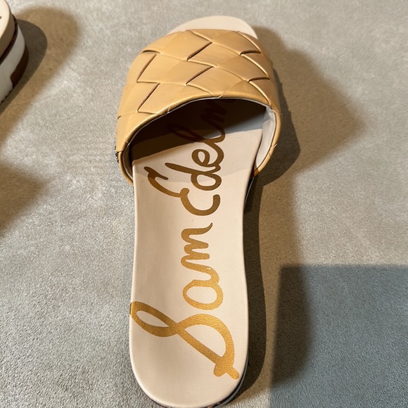 Sam Edelman 10- natural weaved leather sandal - Picture 4 of 10